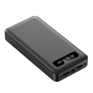 DF-20000PB25T Charger 2 Usb Output 20000 Power Bank Digital Display 20000 mAh Type C Powerbank With Dual Led Torch